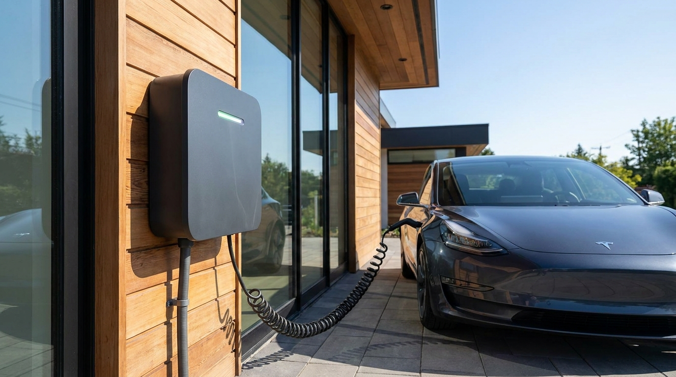 LG Electrical Services EV charge point installation